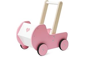 2-in-1 Wooden Baby Walker Toy for Toddlers