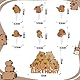 Tourima Capybara Tortendeko Set 25-tlg – Capybara Geburtstag Deko für Kinderparty, Capybara Sticker & Capibara Sachen, Anime Geburtstagsdeko, Capybara Einladungskarten