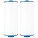 Clear Choice Replacement Pool Spa Filter 5.19 Dia x 12.50 in Cartridge Compatible with Unicel 5CH-502, Filbur: FC-0195, Hayward: 20041, 370-0237 2-Pack
