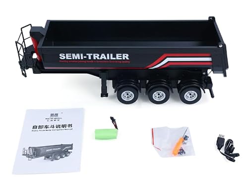 HUINA 1/18 RC Semi Dump Trailer