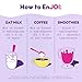 Oat Milk & Oat Milk Creamer Singles Bundles - 20 servings, makes milk and can be used as a whitener.