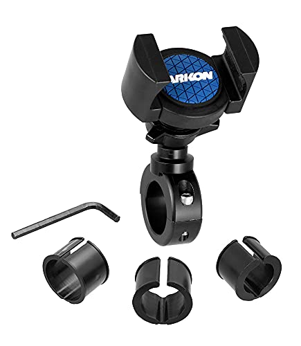 ARKON Mounts RoadVise Motorcycle Phone Mount for iPhone X 8 7 6S Plus iPhone 8 7 6S Galaxy S8 S7 Note 8 (RVMC2B)