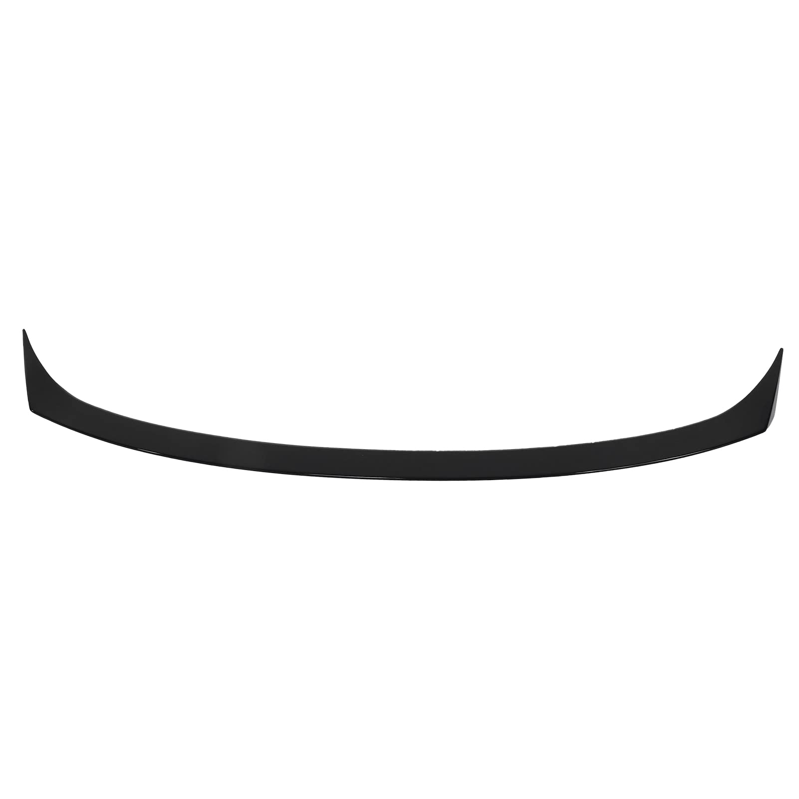 Rear Trunk Spoiler, Car Tail Lip Reduces Drag Durable Simple To Install for Car(Caijing Black)