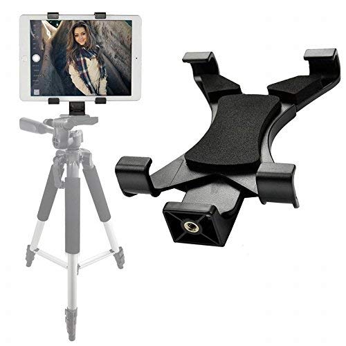 Image of Shahn Tripod Mount Universal Tablet Tripod Holder Adapter for Apple iPad Air 2 Mini Samsung Galaxy Tab Pro 10.5