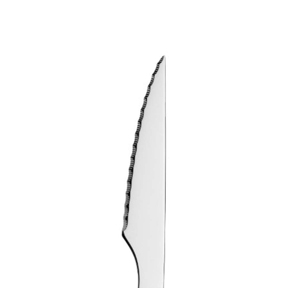 Menax - Juego de Cuchillos de Carne - Set de Cuchillo Chuletero - Cuchillos de Mesa - Cuchillos Sierra Mesa - Cuchillo Sierra Carne - Cuchillos Carne - Set Cuchillos Acero Inoxidable - Set de 12