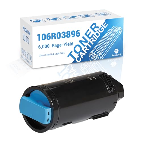 Toner cyan Versalink C600 C605 Xerox 106R03896 de 6000 pages
