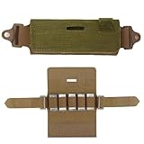 LZAQHMT Gegengewichtstasche Für Taktische Helme Mit Fünf Gewichtsblöcken – NVG-Gegengewichtstasche Für Fast PJ/BJ/MH Airsoft-Taktikhelme(CB)