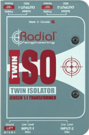 y sAi z Radial TWIN ISO Passive Line-Level Isolator (X^_[h)