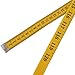 6 Pcs 120 inch Soft Measuring Tape 300 cm Double Scale Sewing Tape Measure Flexible Ruler for Sewing Tailor Cloth Body Measurement, Yellow