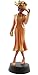 African American Expressions - Sunday Morning Orange Lady Figurine (2.5" x 3.125" x 10") FSM-02