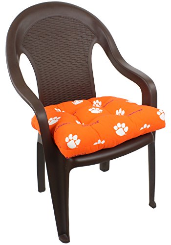 Image of Everything Comfy College Covers Clemson Tigers Indoor Outdoor Seat Cushion Patio D Cushion