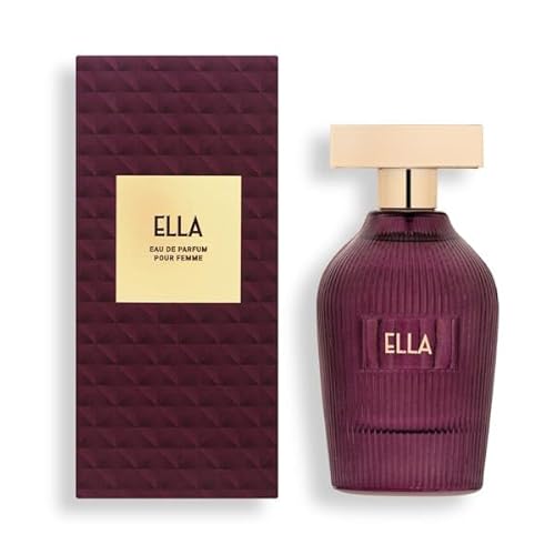 RNB ELLA EDP | Eau de parfum Floral-Frutal para Mujer, 100 ml | Rosa Negra, Jazmín y Toque Ambarino