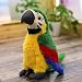 Imagen de Pájaro Loro de Peluche, 25 cm, Bonito Guacamayo
