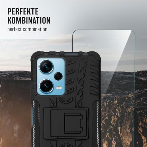 Coque Xiaomi Redmi Note 12 Pro+ 5G robuste extérieure noire moex