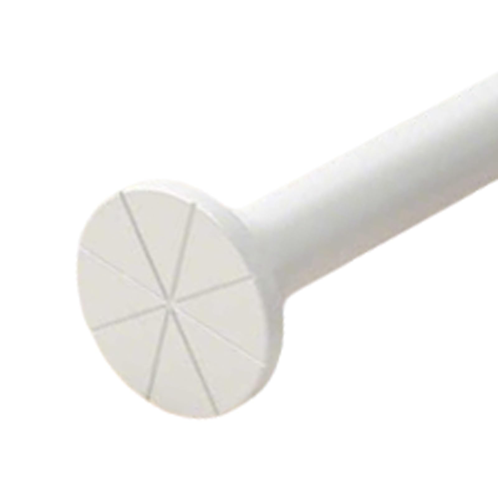 GLDYTVF Adjustable Stainless Steel Curtain Rod Expandable Tension Rod for Bathroom Closet & Garderobe (White 70 120cm) Durable Easy Installation Modern Design