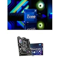 Intel Core i7-12700KF 12. Generation Desktop Prozessor (Basistakt: 3.6GHz, 6 Kerne, LGA1700 und DDR5 bis zu 128GB) + MPG Z690 Edge WiFi DDR4 Gaming Mainboard ATX, Memory Boost 5200MHz/OC Wi-Fi 6