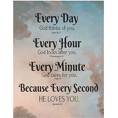 QETXVI Bible Verse Blanket with Inspirational Thoughts and Prayers- Religious Throw Blanket Soft Lightweight Cozy Plush Warm Blankets for Women Men Gift 40