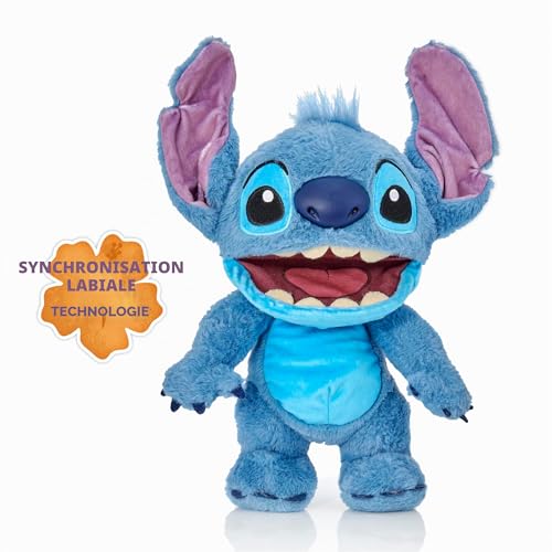 WOW! Stuff Disney Chatty Stitch Deluxe Puppetronic, poupée animatronique Interactive avec Plus de 50 Sons, Parle et Bouge, Taille Environ 30 cm, pour Enfants et Adultes – vue 5