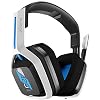 ASTRO Gaming A20 Wireless Headset Gen 2 - Compatible with PlayStation 4 & 5 / PC/Mac - White/Blue