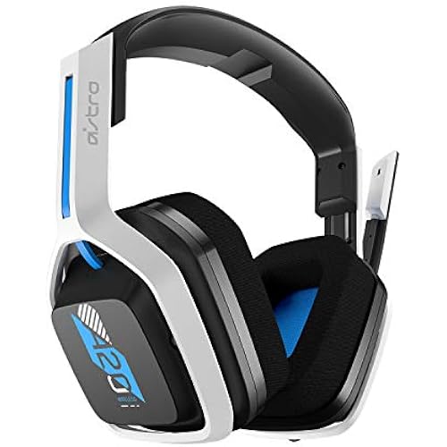 ASTRO Gaming Logitech G A20 Gen 2 Wireless Headset PlayStation - White/Blue
