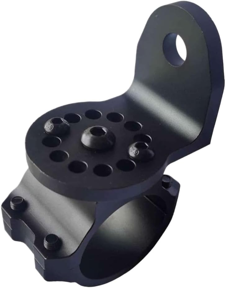 Adjustable Flag Mount 1 3/4 Inch to 1 7/8 Inch UTV LED Whip Light Bracket Compatible with 2017 2018 2019 X3 RZR Turbo S