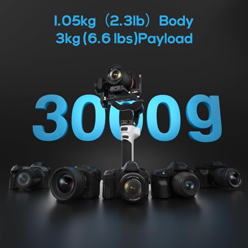 ZHIYUN CINEPEER WEEBILL 3E 3-Axis Gimbal Stabilizer for Camera,Up to 6.6lbs by ZHIYUN - Image 2