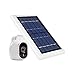 Wasserstein Solar Panel with Internal Battery Compatible with Arlo HD ONLY - Power Your Arlo Surveillance Camera continuously (White) (Separate External Battery NOT Included)