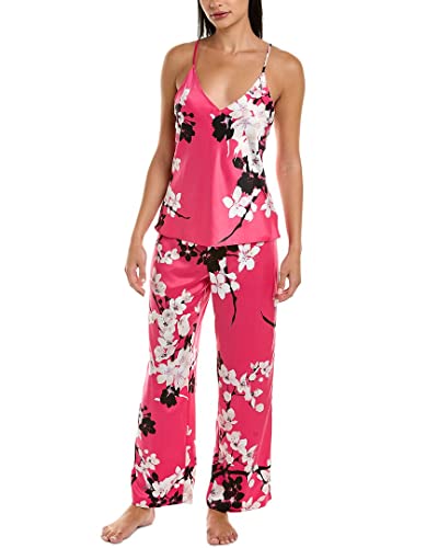 Natori Womens 2Pc Kyoto Cami Pajama Set, L, Pink #TOP13