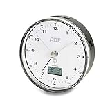 Lauter Wecker mit praktischer Snooze-Funktion: Wiederholung des Alarms nach Betätigen der Snooze-Taste in 5-Minuten-Intervallen, insgesamt 7 mal auslösbar. Inklusive Batterie (1 x 1, 5 V AAA)