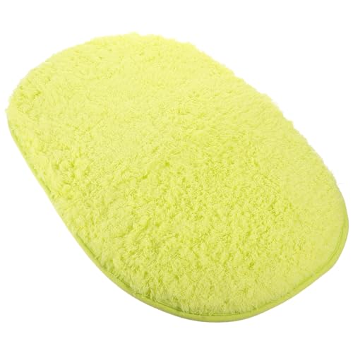 WESIEVYA �􂦂�o�X���[���p�o�X���O ����~�ߕt�� �ȉ~�`�t���A�}�b�g 40×60cm �v���b�V���f�� �����p�V�����[�}�b�g �������