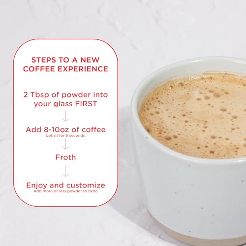 Laird Superfood Non-Dairy Superfood Creamer - Coconut Powder Coffee Creamer - Sweet & Creamy - Gluten Free, Non-GMO, Vegan - 8 oz. Bag, Pack of 1 - Thumbnail 7