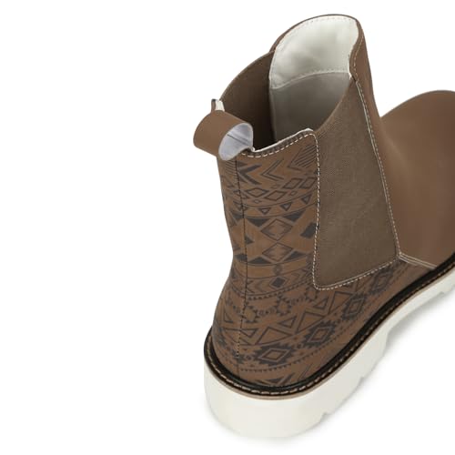 Image of YOHO Women Printed Boots Stylish Comfortable Lightweight