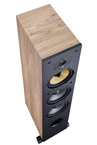 Davis Acoustics Ariane 7 Light Oak - Column 3 Way/4 Speakers - Speaker Sold Individually - 2