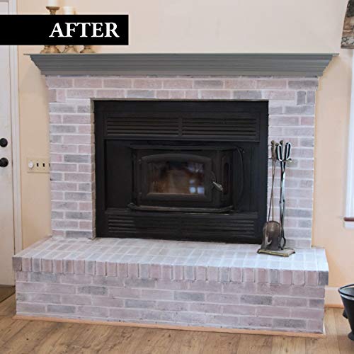 Giani Brick Transformations Whitewash Paint For Brick Walls And Fireplaces 31 Fl. Oz. #TOP1