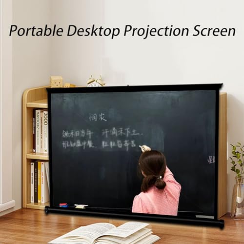 Pantalla portátil retráctil para proyector 40" 16:9 miniatura 6