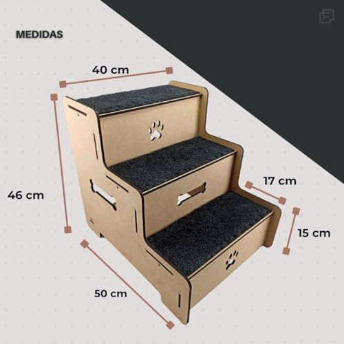 Co2Beer, Escadinha Pet Escada para cães degraus Antiderrapantes