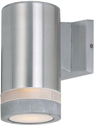 Maxim Lightray-One Light Wall Sconce in Modern Style-4.25 Inches Wide by 8 inches high-Brushed Aluminum Finish