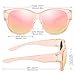 Paukis Over Glasses Sunglasses for Women, Square Oversized Sun Glasses Cover Fit Over Glasses, Polarized UV Protection, Medium