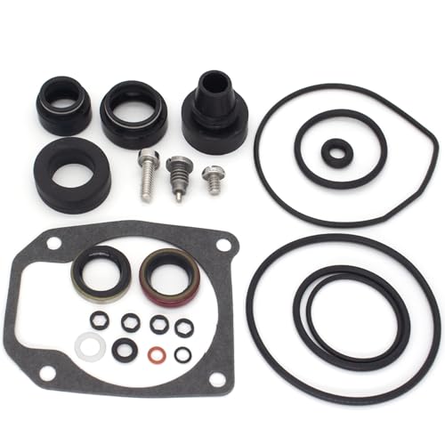 Image of 433550 Marine Gearcase Lower Unit Seal Kit for Johnson Evinrude 40 48 50 HP Outboard Boat Motors replaces 777551 Sierra 18-2694