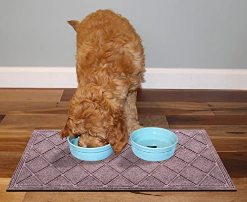 A1 Home Collections All Weather Absorbent Doormat, Quick Dry, Absorbs Up To 2 Cups Of Moisture, Non Slip & Heavy Duty Sbr Crumb Rubber Backing Indoor/Outdoor Boot Scraper,24X36, Classic Brown #TOP4