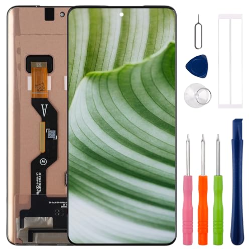 Écran Moto Edge 60 Fusion tactile LCD de rechange 6.6 pouces pour réparation bloc noir