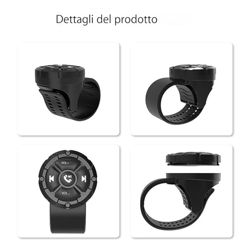 Mando a distancia al volante de alta precisión y control inalámbrico multimedia de diseño 3