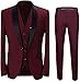 Dhingra Men Rayon Slim Fit Tuxedo 3pcs Suit (44