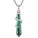 BEADNOVA Synthetic Malachite Gemstone Hexagonal 18