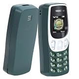 Decumeby 4G-Handy Entsperrt, Große Tasten, Kleines Handy, Dual-Card-Dual-Standby- mit SOS MP3 für Senioren, Unterstützt Speicherkarte (Green)