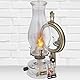 KOTARBAU® Petroleumlampe Glas Öllampe mit Spiegel Altes Messing Maxi Campinglampe Petroliumöllampe Kerosinlampe Laterne Vintage Öl Lampe Camping Licht Balkon Zubehör Petroleumlaterne für Innenräume