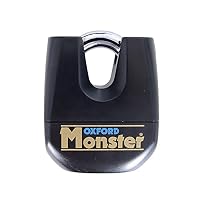 Oxford Monster Thatcham - Motorrad-Bremsscheibenschloss - Schwarz – Ansicht 4
