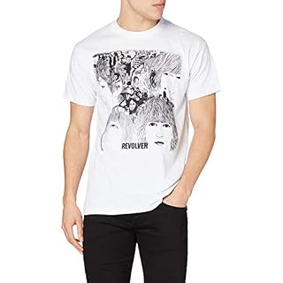 The Beatles Revolver Album Cover T-Shirt Homme - Les Beatles, Paul McCartney, John Lennon, RIngo Starr, George Harrison