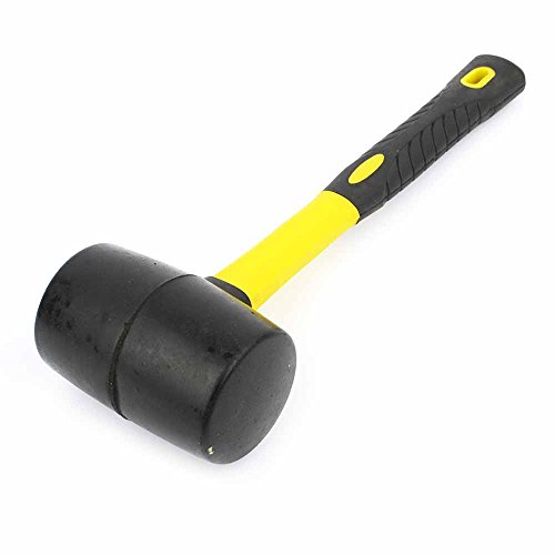 Big Horn 19299 24 oz Rubber Mallet with Fiberglass Handle - Thumbnail 5