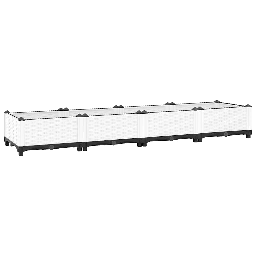 Jardinière pour fleurs et légumes grand format 160 cm de long